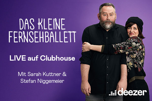Deezer Prasentiert Das Kleine Fernsehballett Live Auf Clubhouse Deezer Press