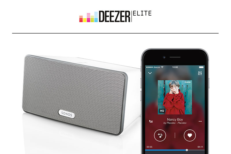 Deezer Elite to Sonos near - Deezer