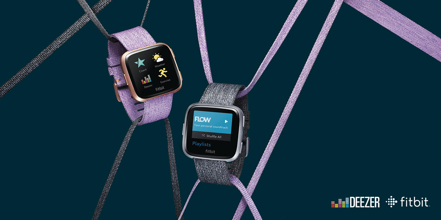 deezer fitbit versa