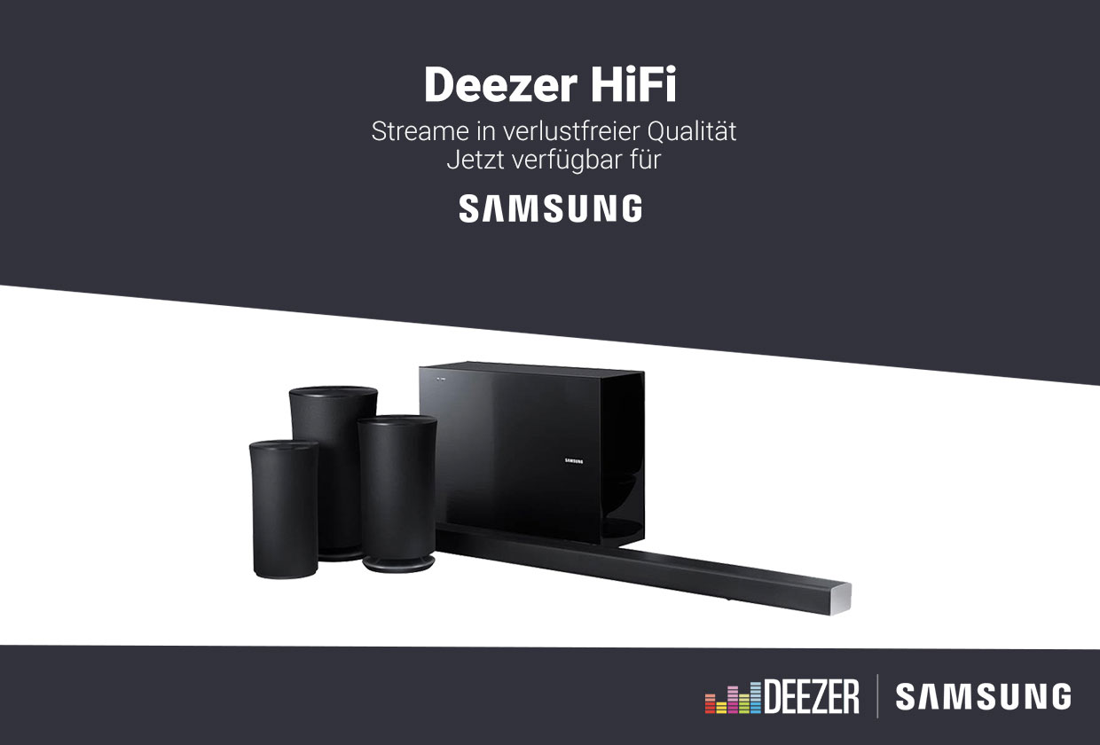 Deezer HiFi Samsung Audio