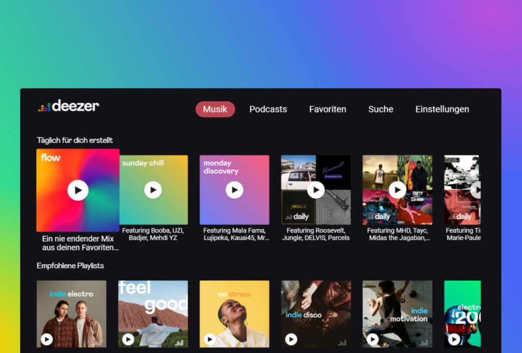 Deezer Metrological App