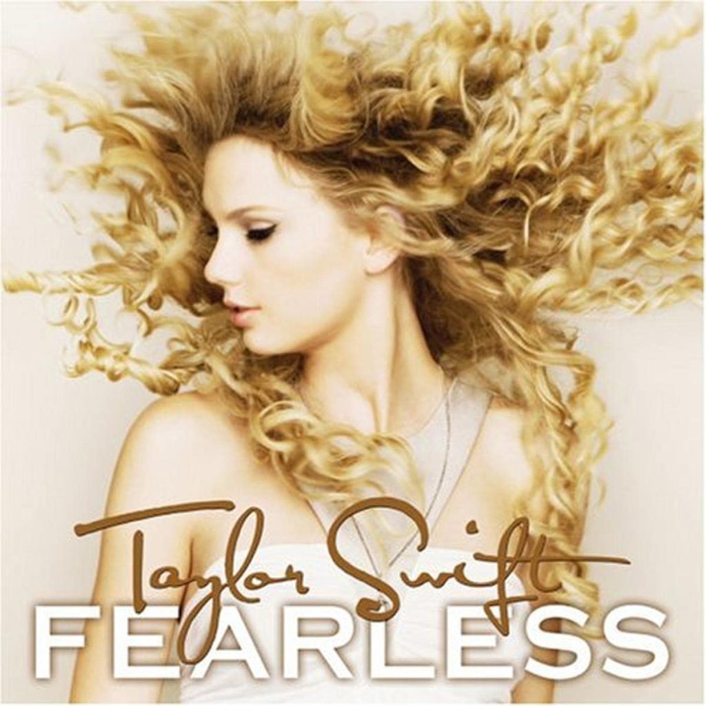O álbum "Fearless" da cantora Taylor Swift