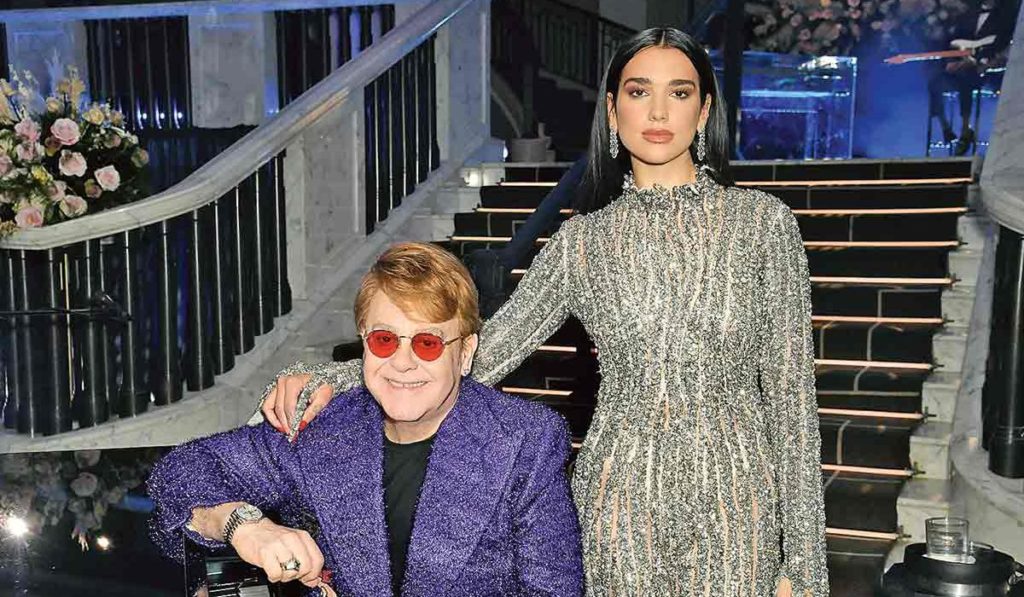 Dua Lipa e Elton John