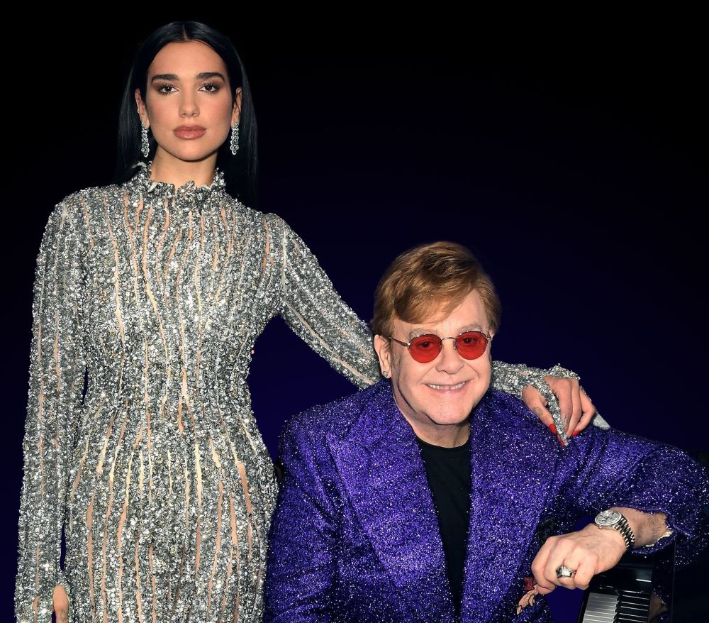música Elton John e Dua Lipa Cold Heart